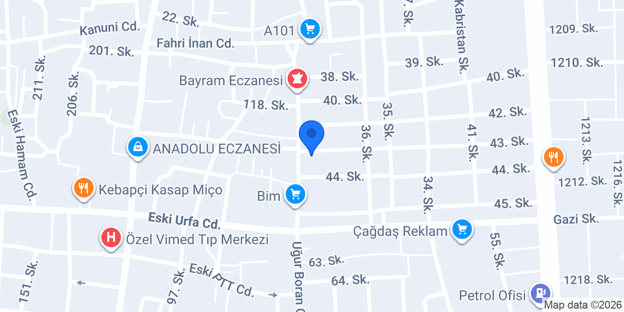 Viranşehir kurtarıcı konumu