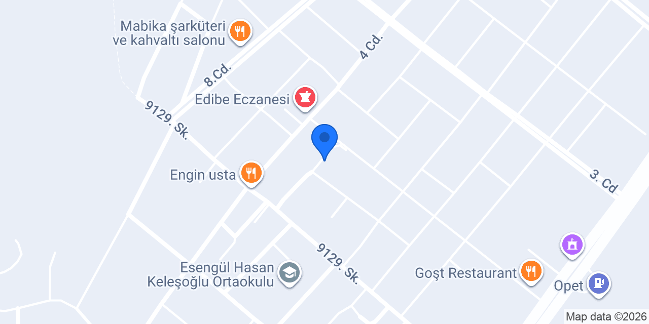Anahtarcı murat Toki Şubesi konumu