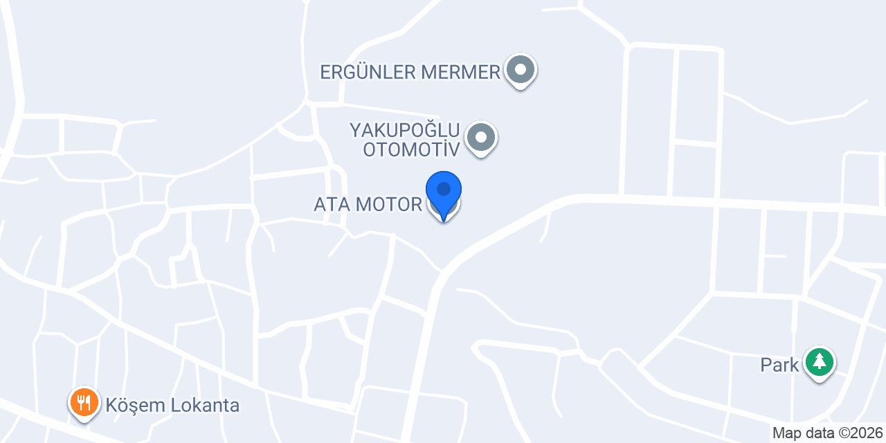 ATA MOTOR konumu