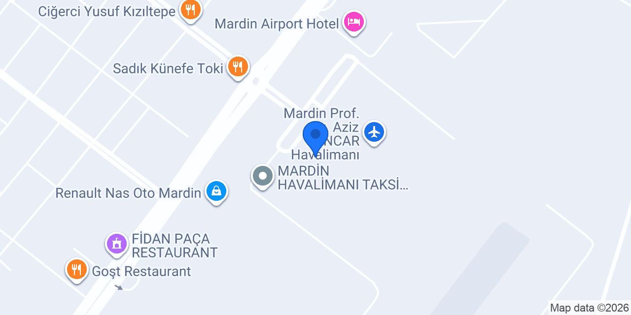 SIXT Araç Kiralama konumu