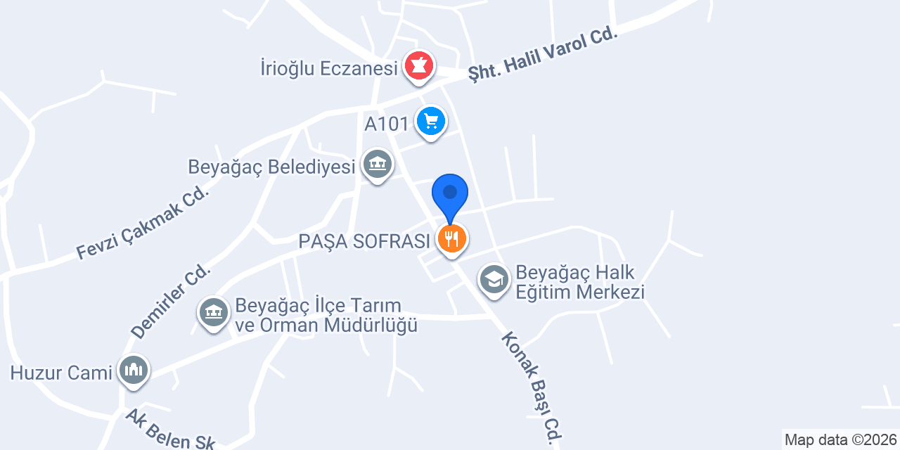 Şakar Oto Elektrik konumu