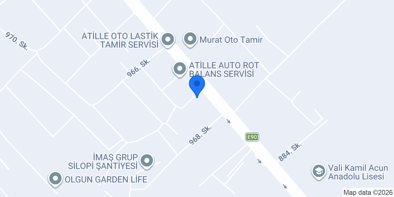 Lüx oto aksesuar konumu