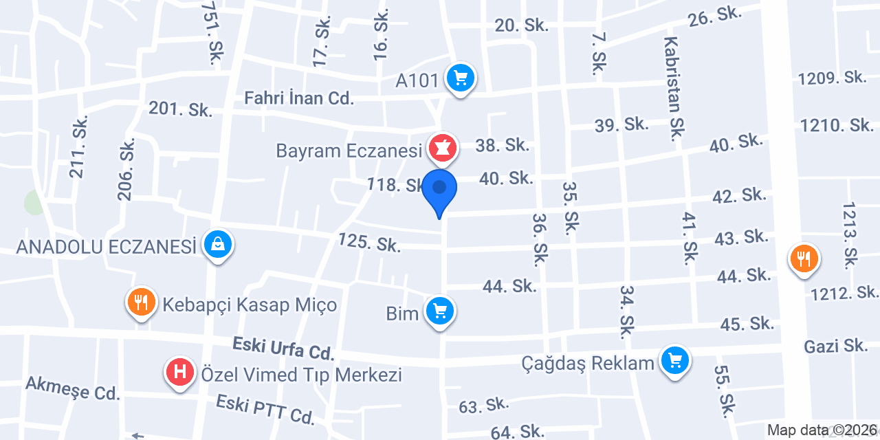 Ugur ekmek fırını konumu