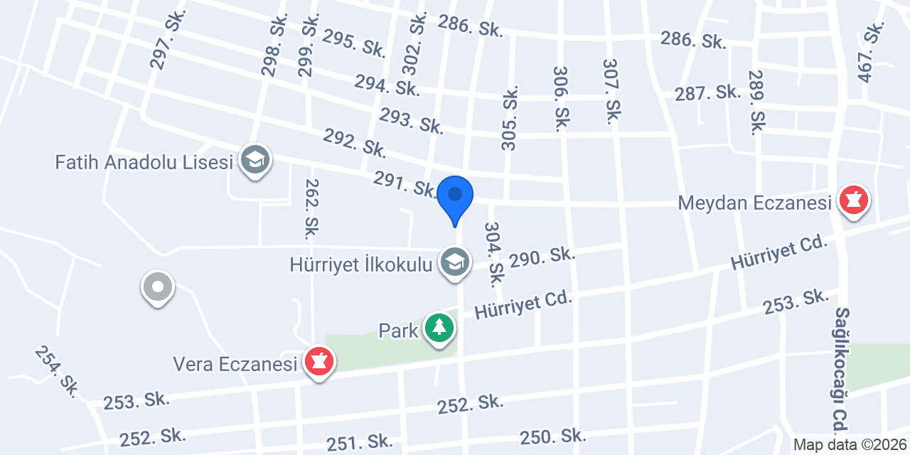 BAHAR KİTAP KIRTASİYE konumu