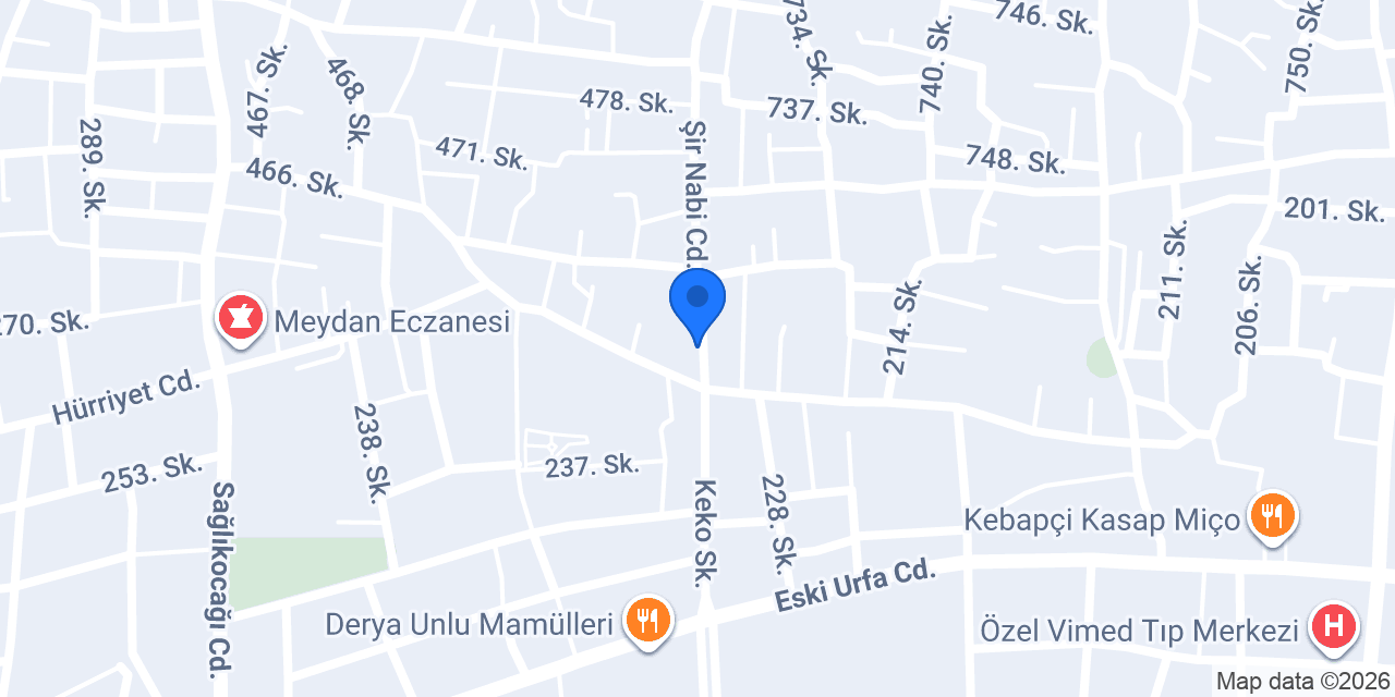 Yıldız Modaevi konumu