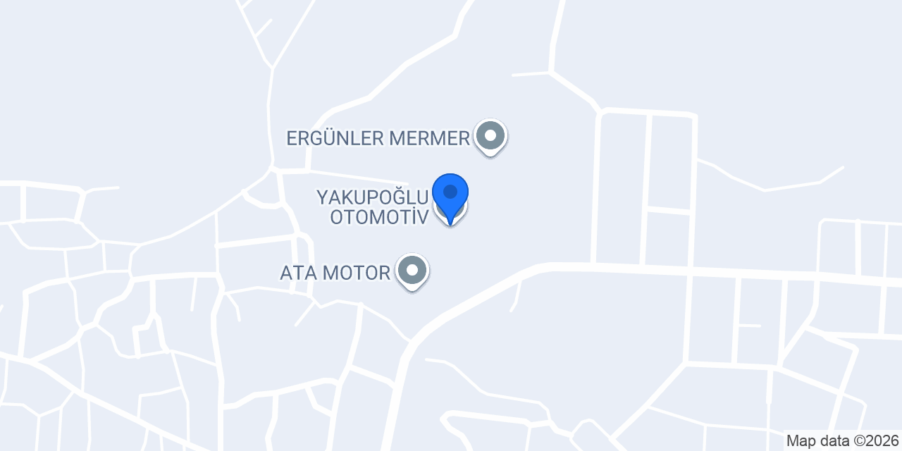 YAKUPOĞLU OTOMOTİV konumu