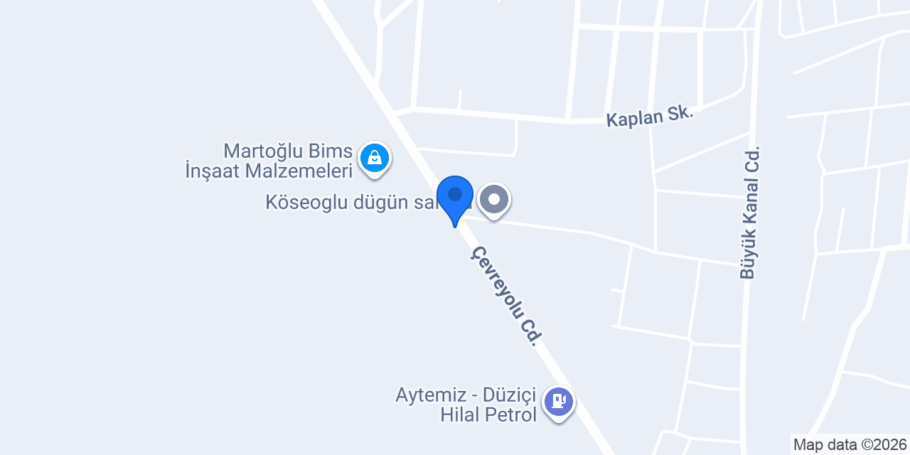 ALACA İNŞAAT Abdurrahman aAaca konumu