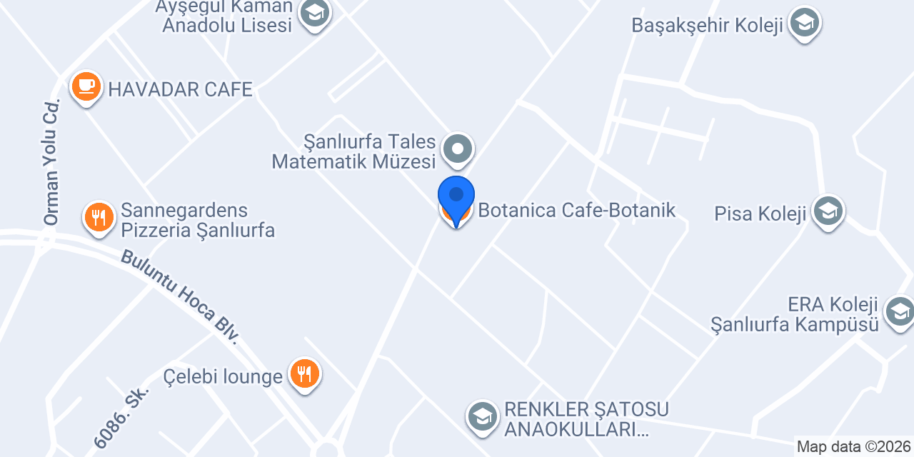 Botanica Cafe-Botanik konumu