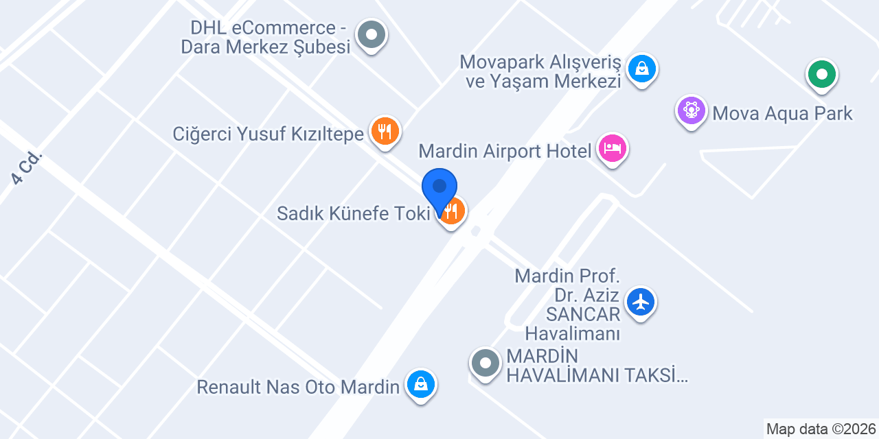Adanalı Kadir Usta konumu