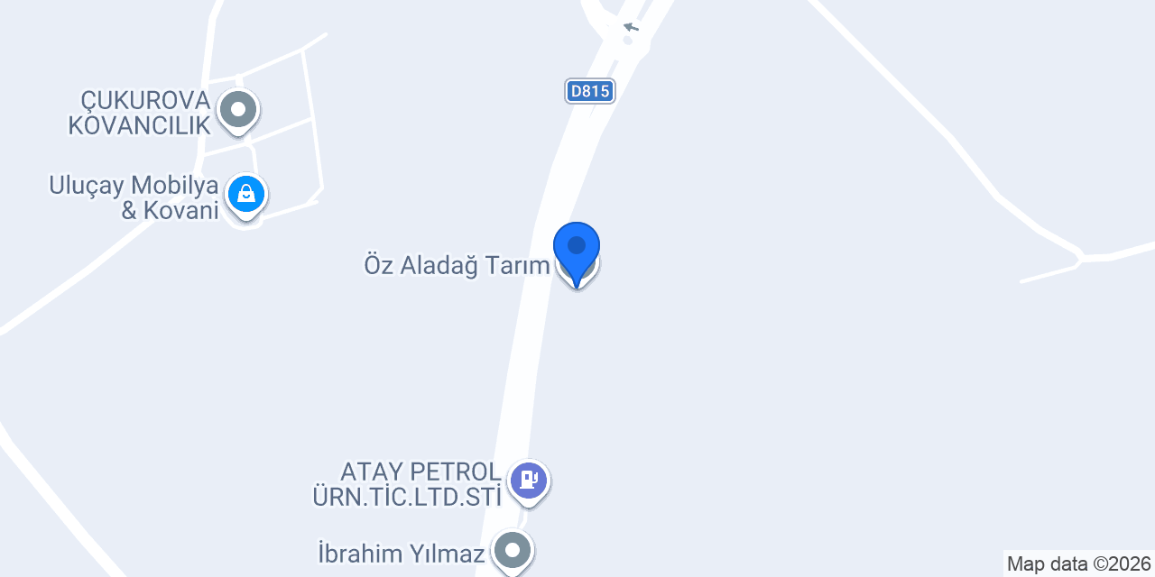 Öz Aladağ Tarım konumu