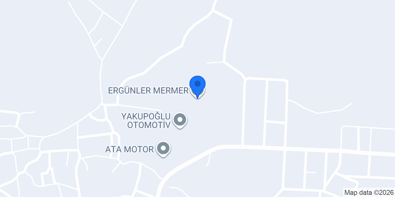 ERGÜNLER MERMER konumu