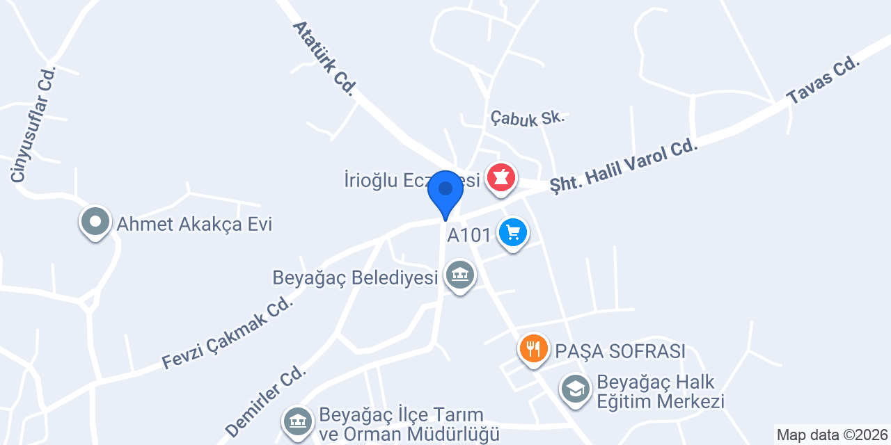Uğur Yetkili Bayi-Doğuş Ticaret konumu