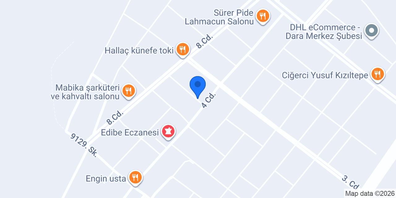 ÜREY TİCARET konumu