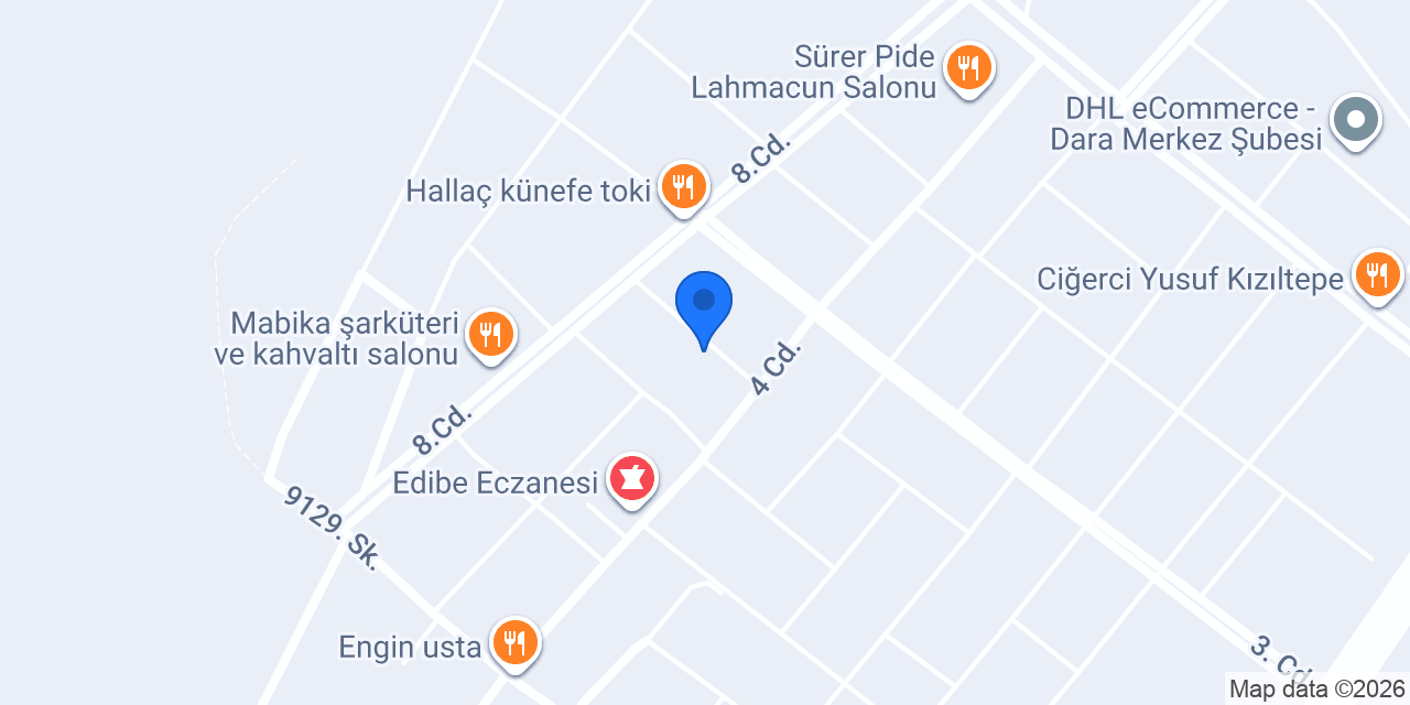 Garden florist çiçekçilik konumu