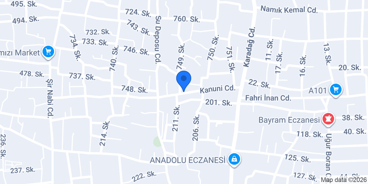 Dost akvaryum petshop konumu