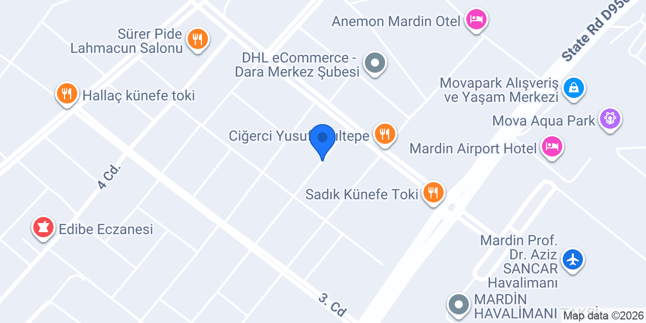 ALİN AK MİMARLIK konumu
