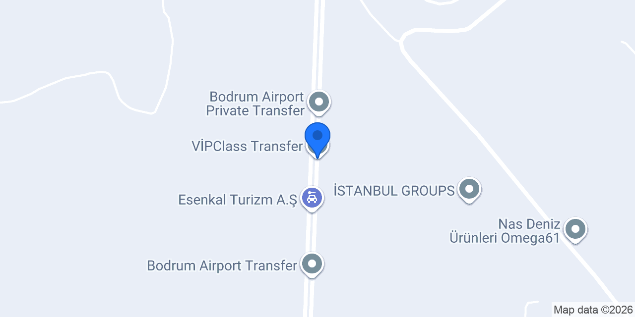 VİPClass Transfer konumu