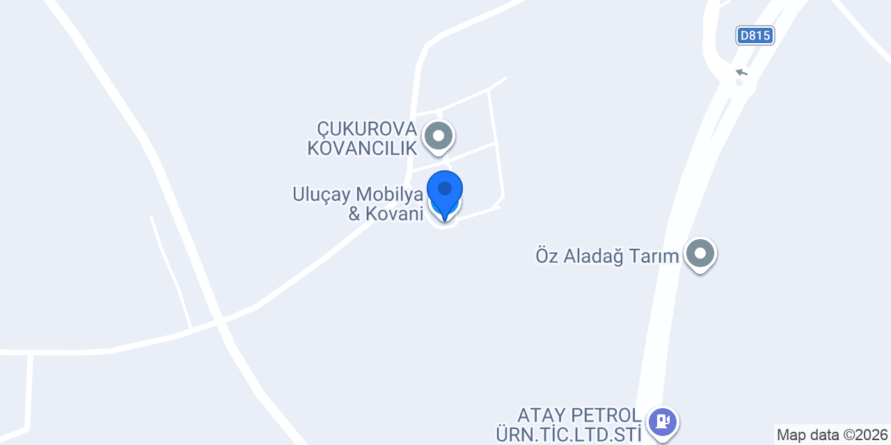 Uluçay Mobilya & Kovani konumu