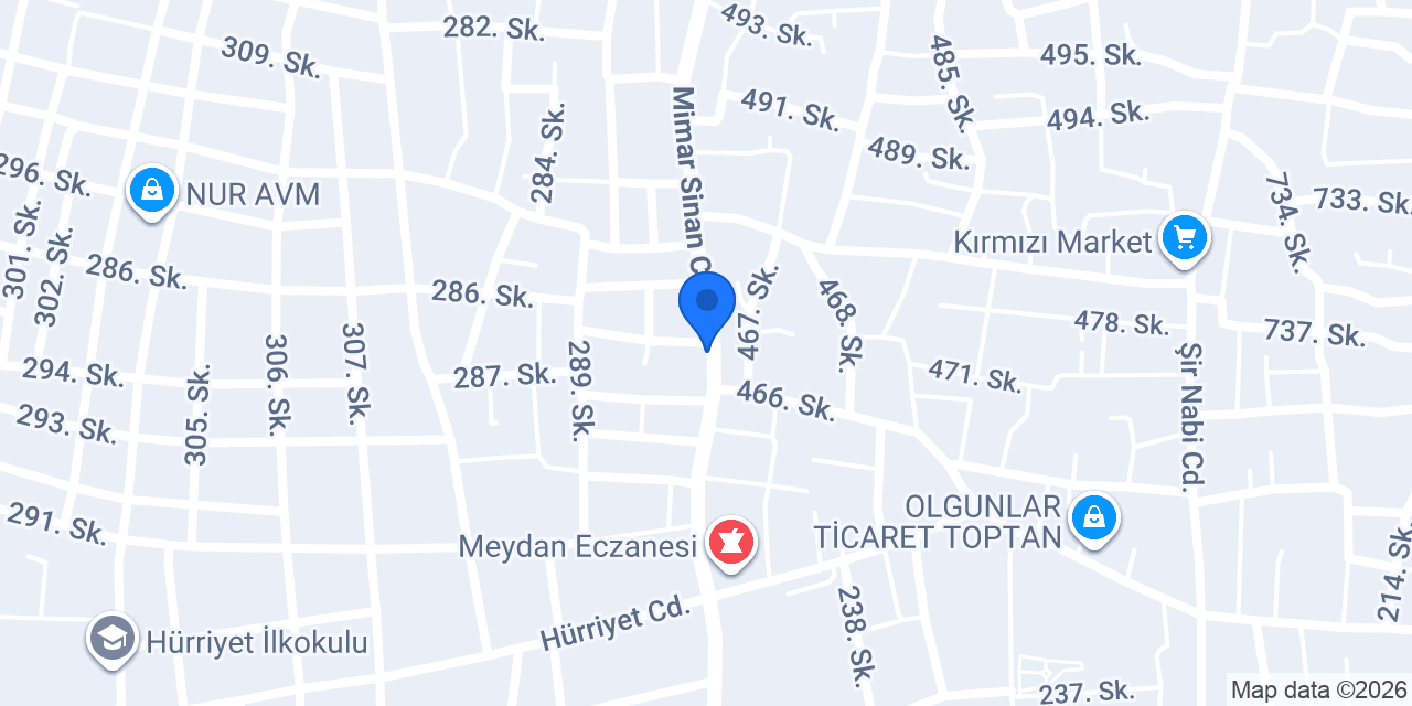 MANOLYA MODA EVİ konumu