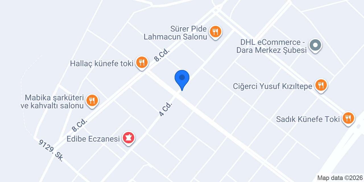 Öz Diyar Diyar Künci21 Fırın pastahane konumu