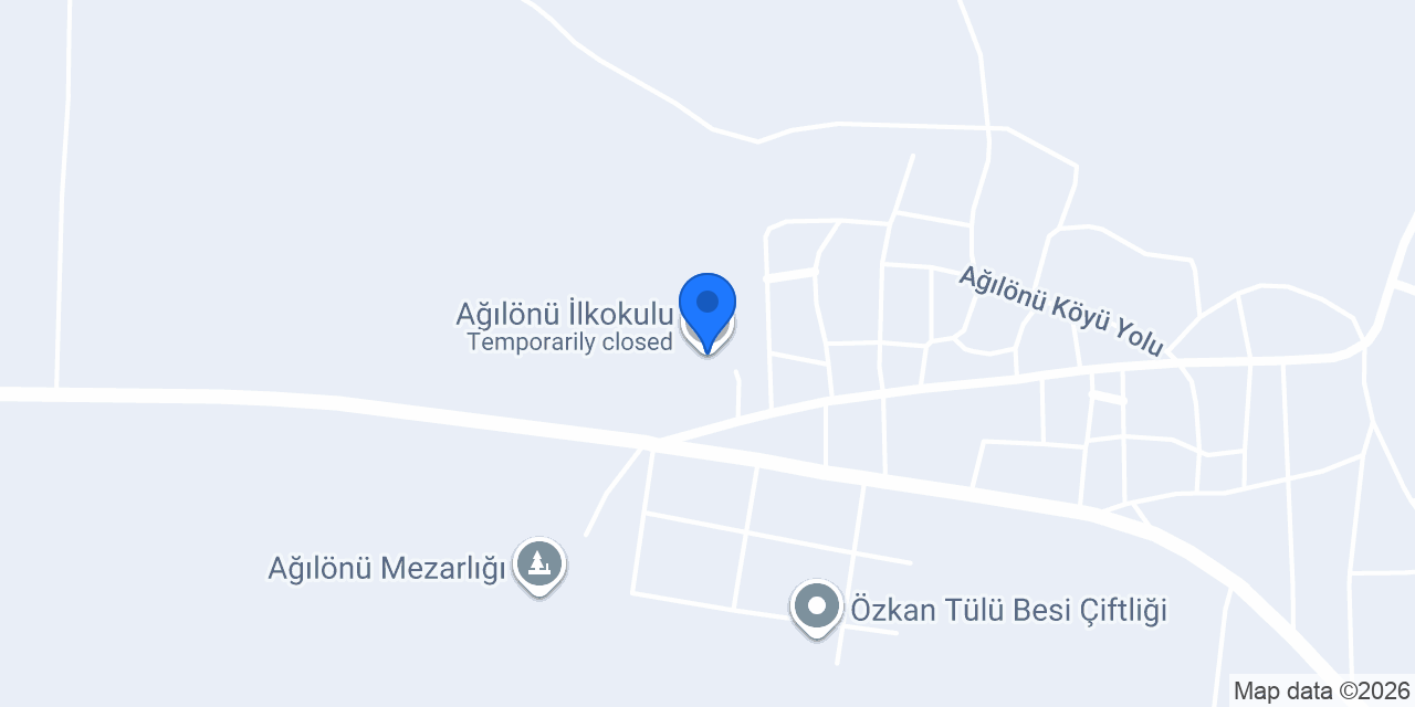 Ağılönü İlkokulu konumu