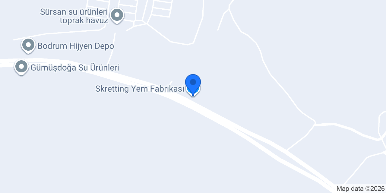 Skretting Yem Fabrikasi konumu
