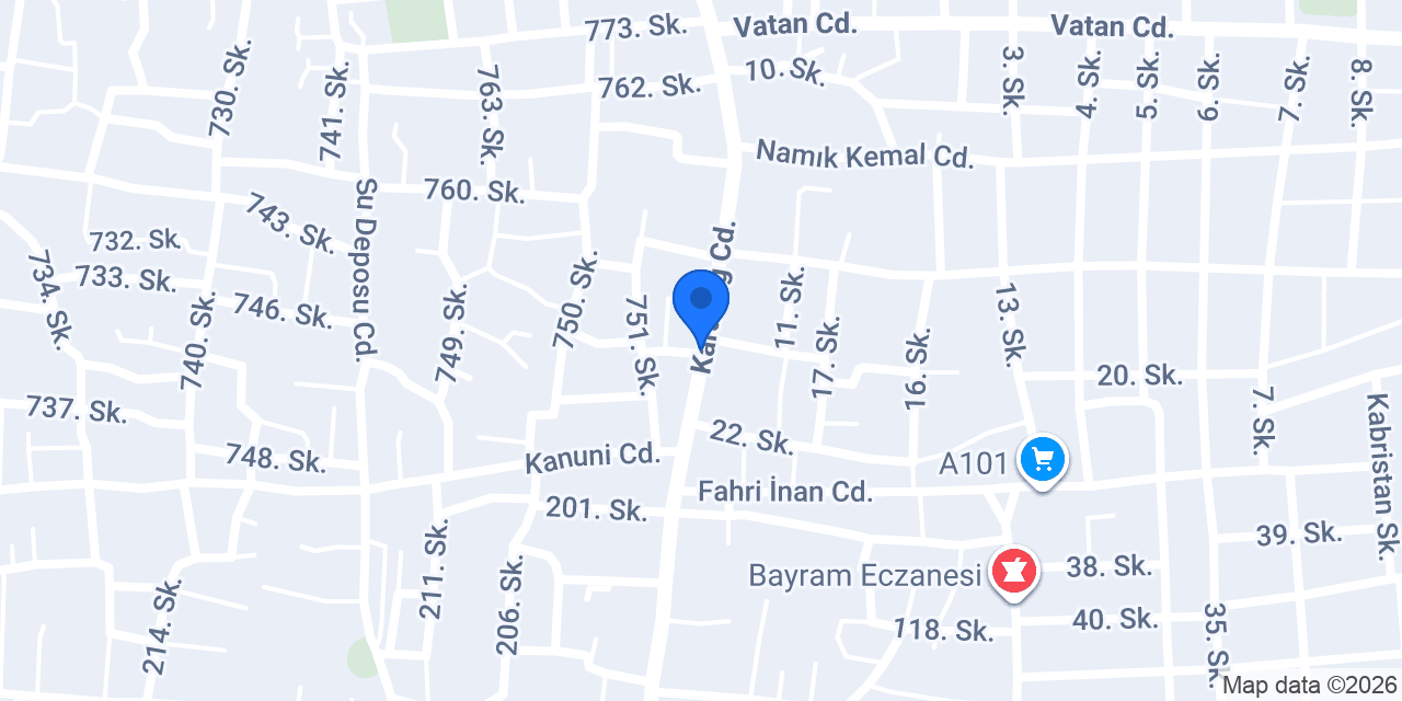ŞİRİN ECZANESİ konumu