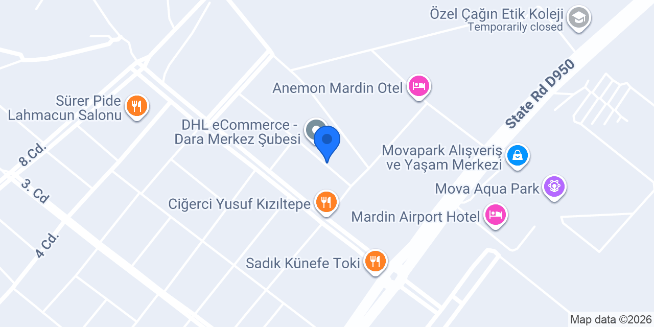 AYYILDIZ TECHNO PARK konumu