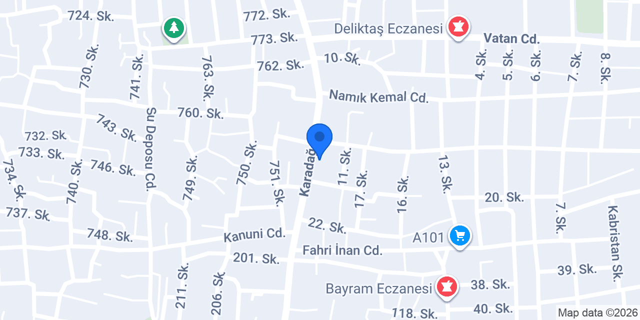 KARACADAĞ EKMEK FABRİKASI konumu
