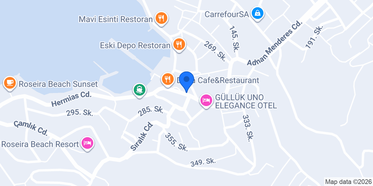 ROYAL EMLAK MİLAS konumu