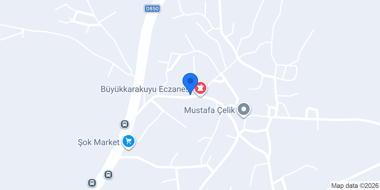 BAY BAYAN TERZİHANESİ konumu