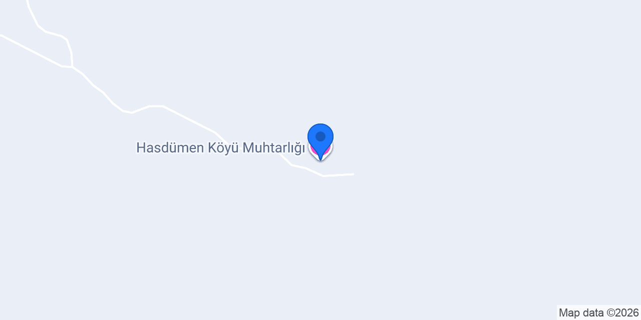 Hasdümen Köyü Muhtarlığı konumu