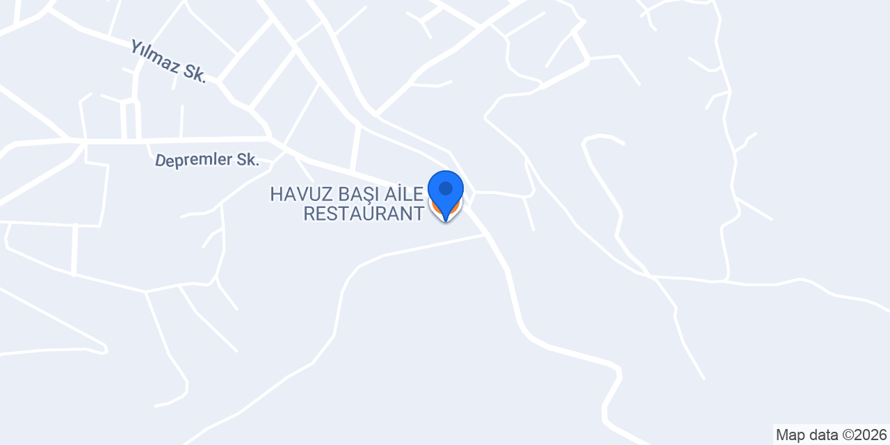 HAVUZ BAŞI AİLE RESTAURANT konumu