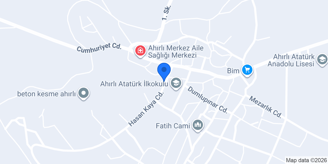 Şehit Samet Bütün Ortaokulu konumu