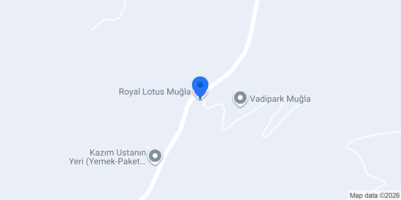 Royal Lotus Muğla konumu