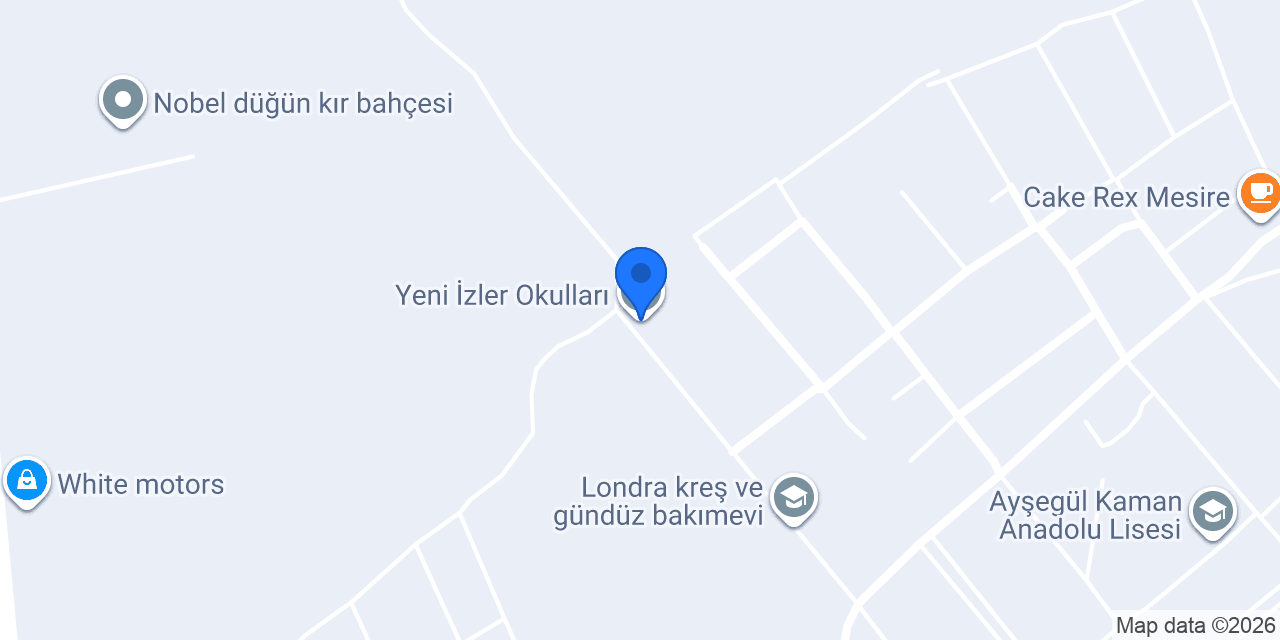 Yeni İzler Okulları konumu