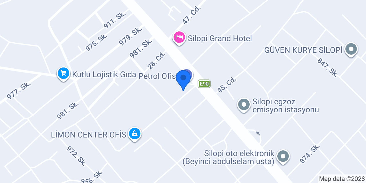 CKN MOBİLYA VE HAZIR KAPAK konumu