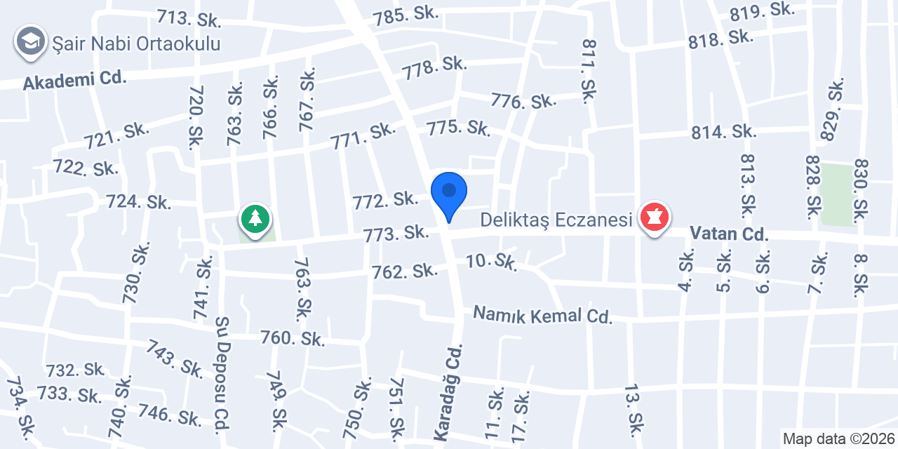 Dumlupınar İlkokulu konumu