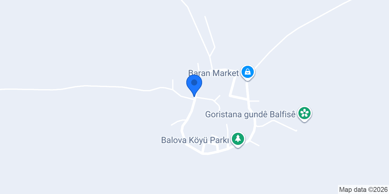 Balova Köyü Muhtarlığı konumu