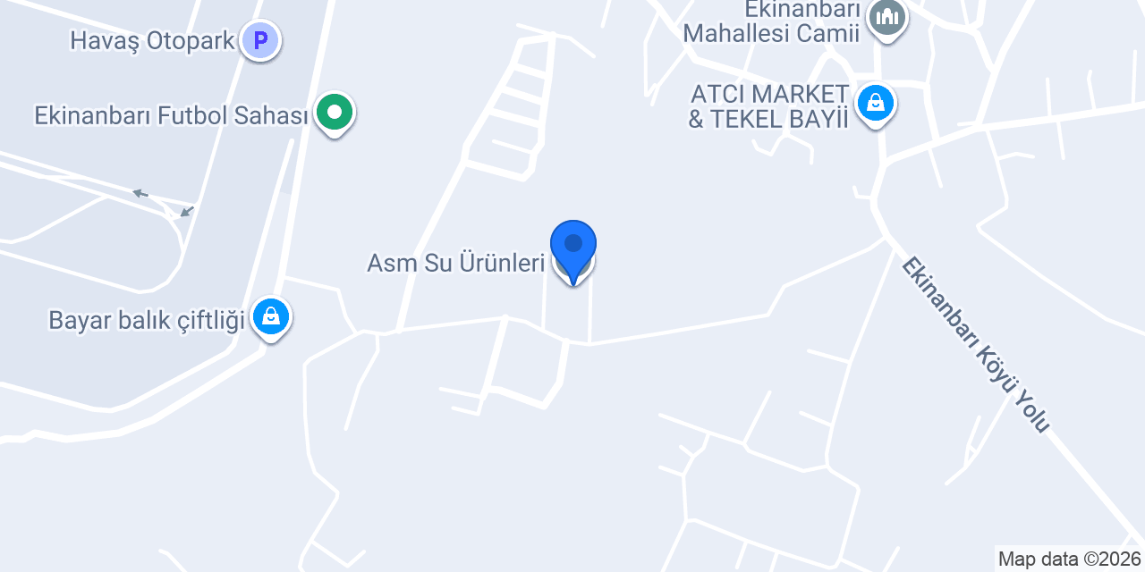 Asm Su Ürünleri konumu