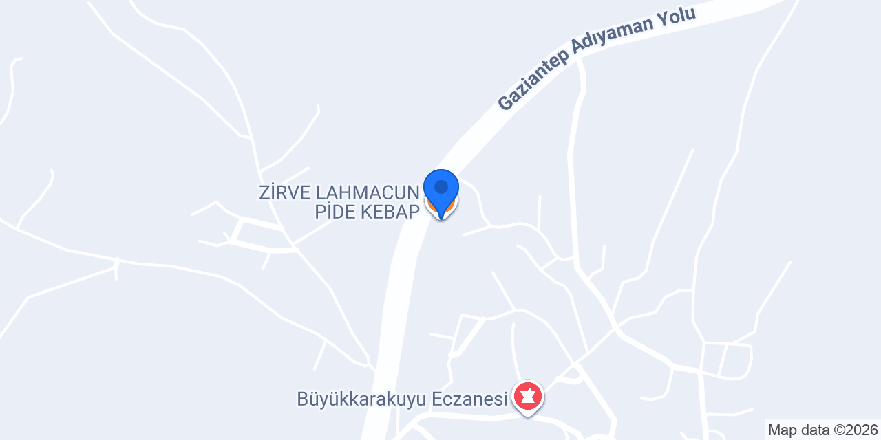 ZİRVE LAHMACUN PİDE KEBAP konumu