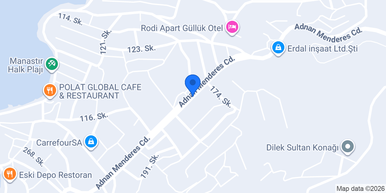 GÜLLÜK YAPI LTD ŞTİ konumu