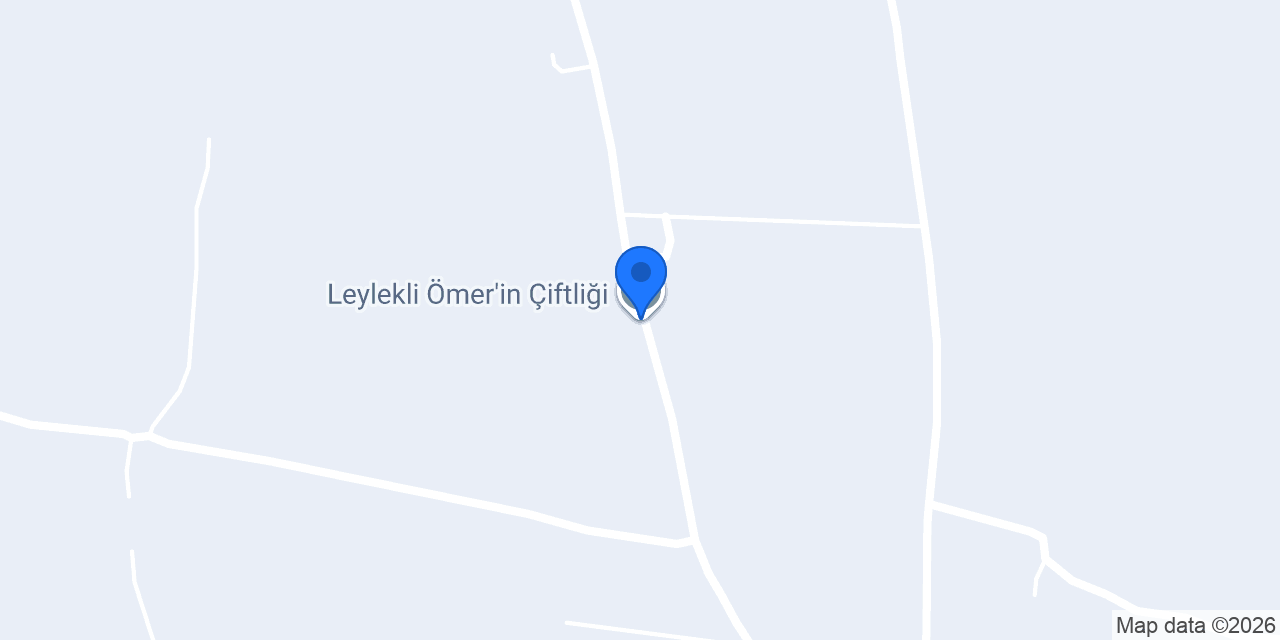 Leylekli Ömer'in Çiftliği konumu