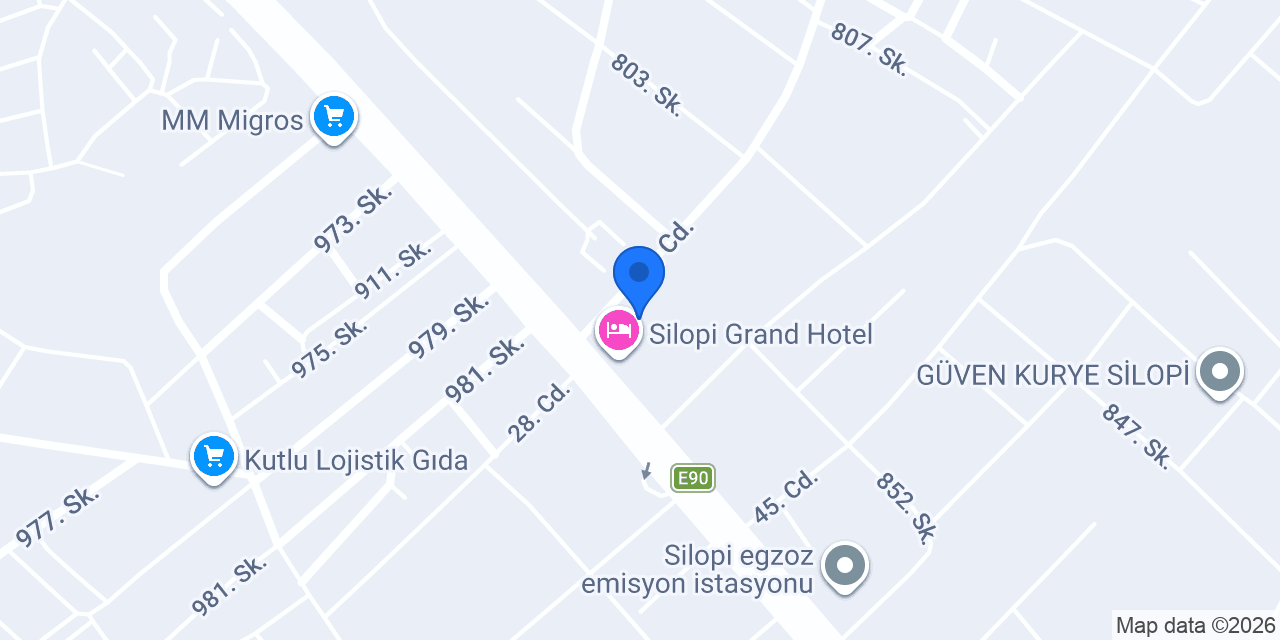 Silopi Grand Çekim platosu konumu