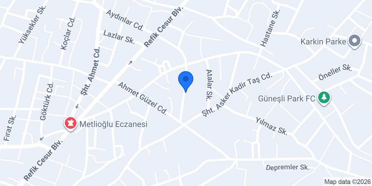 Doremi Kına Evi konumu