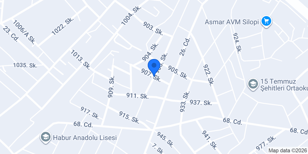 Özel Neo Lisesi konumu