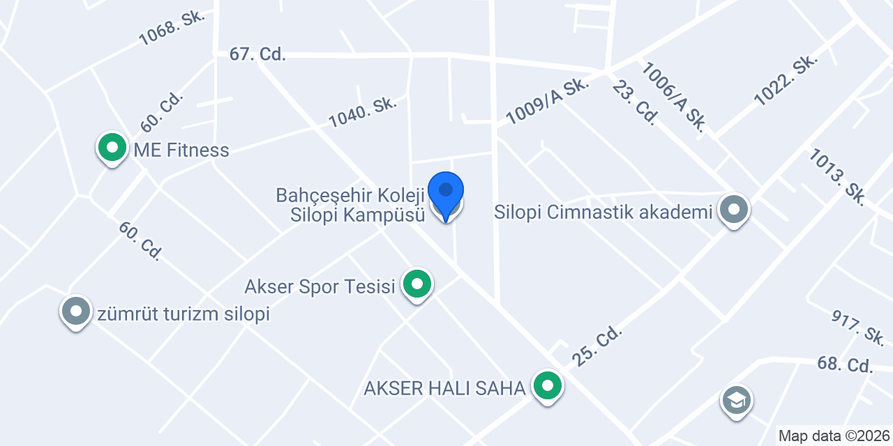 Bahçeşehir Koleji Silopi Kampüsü konumu
