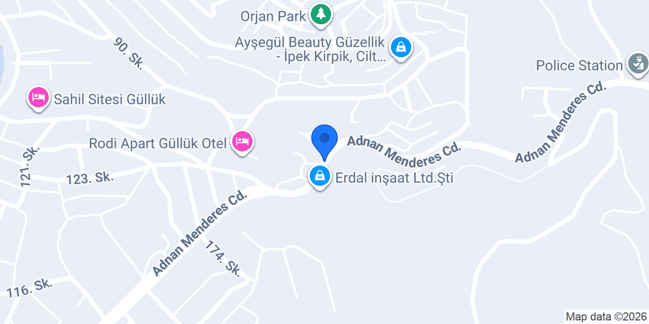 GÜLLÜK SEÇ MARKET konumu
