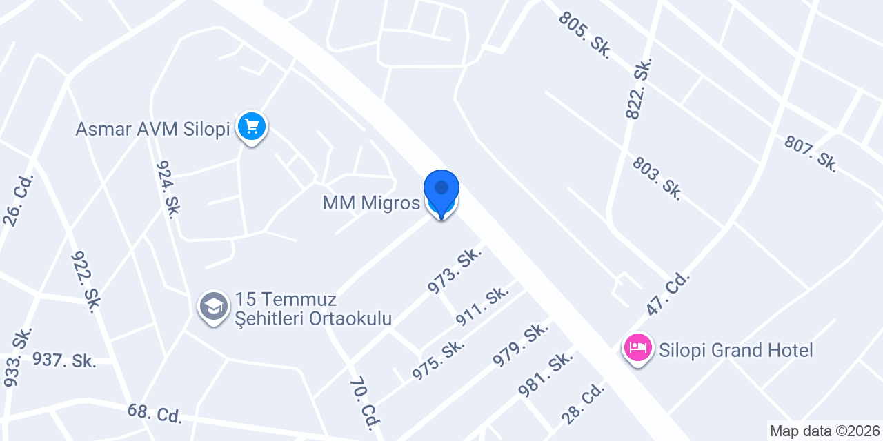 MM Migros konumu