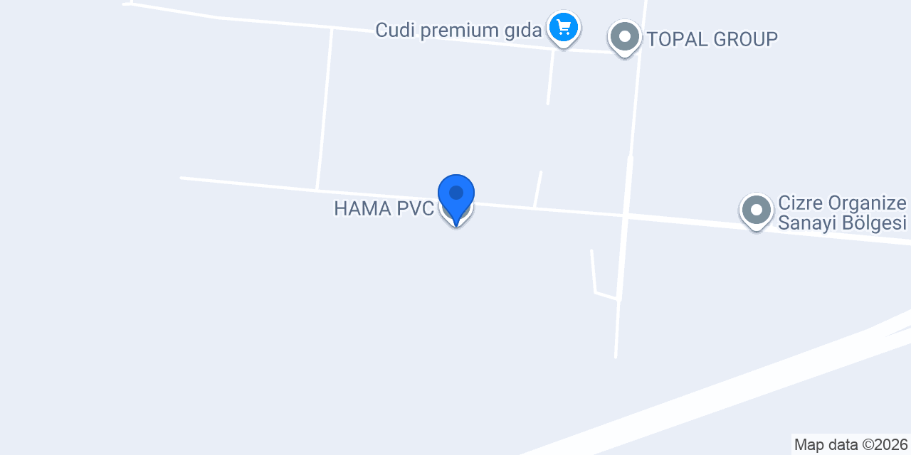 HAMA PVC konumu